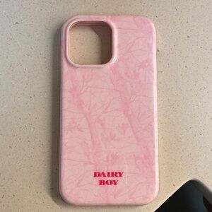 Dairy Boy Pink iPhone 14 Pro Max Case